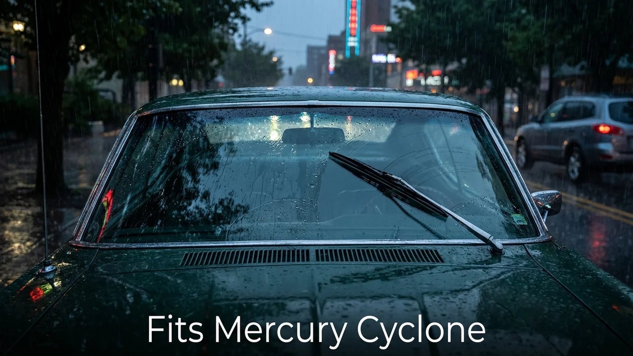 Mercury Cyclone Passenger Side Wiper Blade — 18