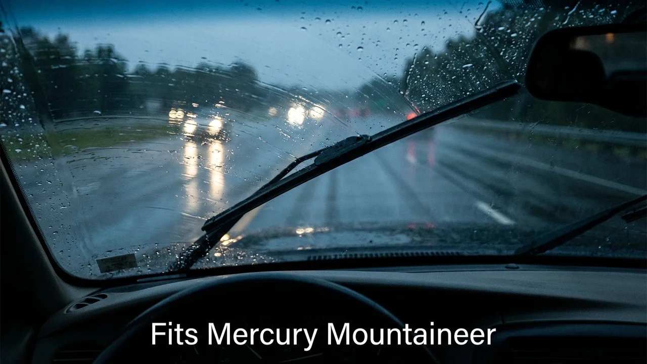 Mercury Mountaineer Driver Side Wiper Blade — 22