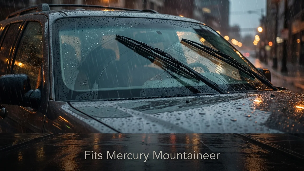 Mercury Mountaineer Passenger Side Wiper Blade — 17