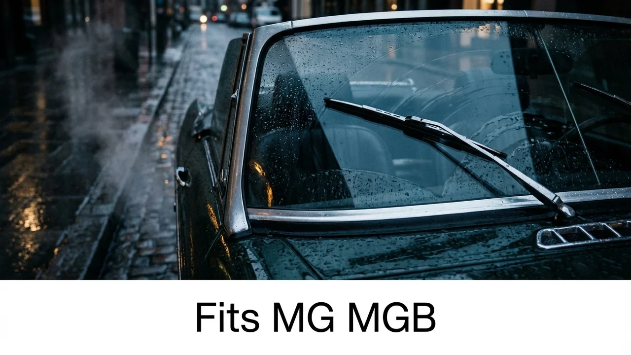 MG MGB Passenger Side Wiper Blade — 17