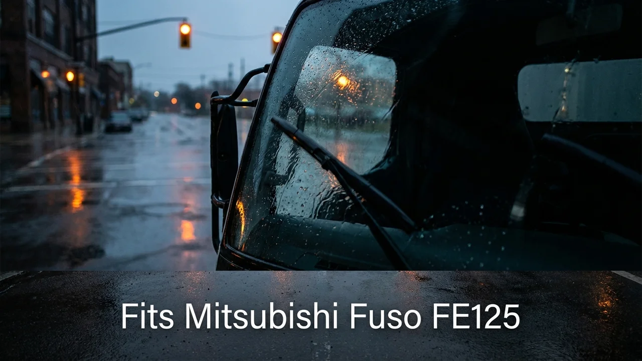 Mitsubishi Fuso FE125 Passenger Side Wiper Blade — 17