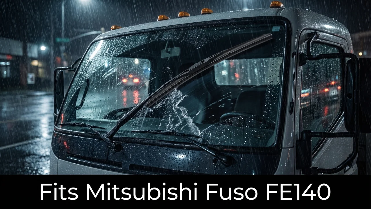 Mitsubishi Fuso FE140 Driver Side Wiper Blade — 28