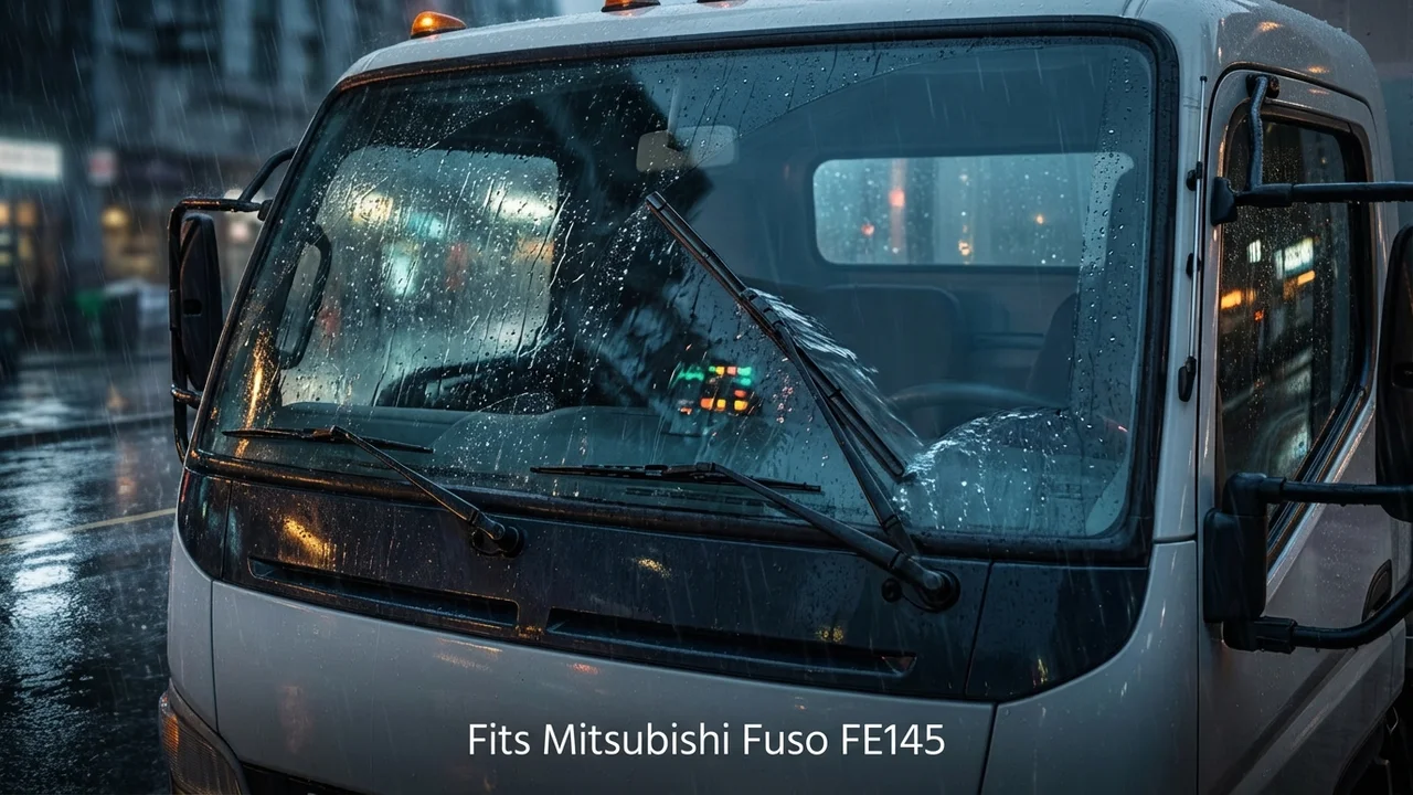 Mitsubishi Fuso FE145 Passenger Side Wiper Blade — 17
