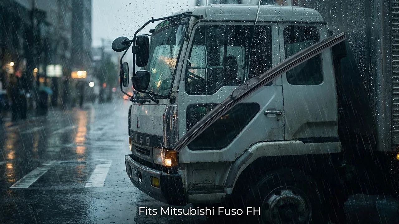 Mitsubishi Fuso FH Passenger Side Wiper Blade — 17