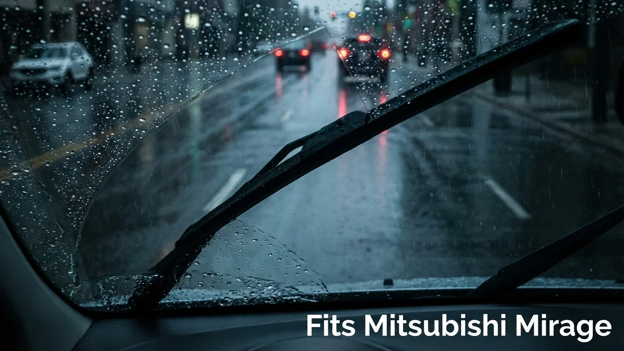 Mitsubishi Mirage Driver Side Wiper Blade — 24