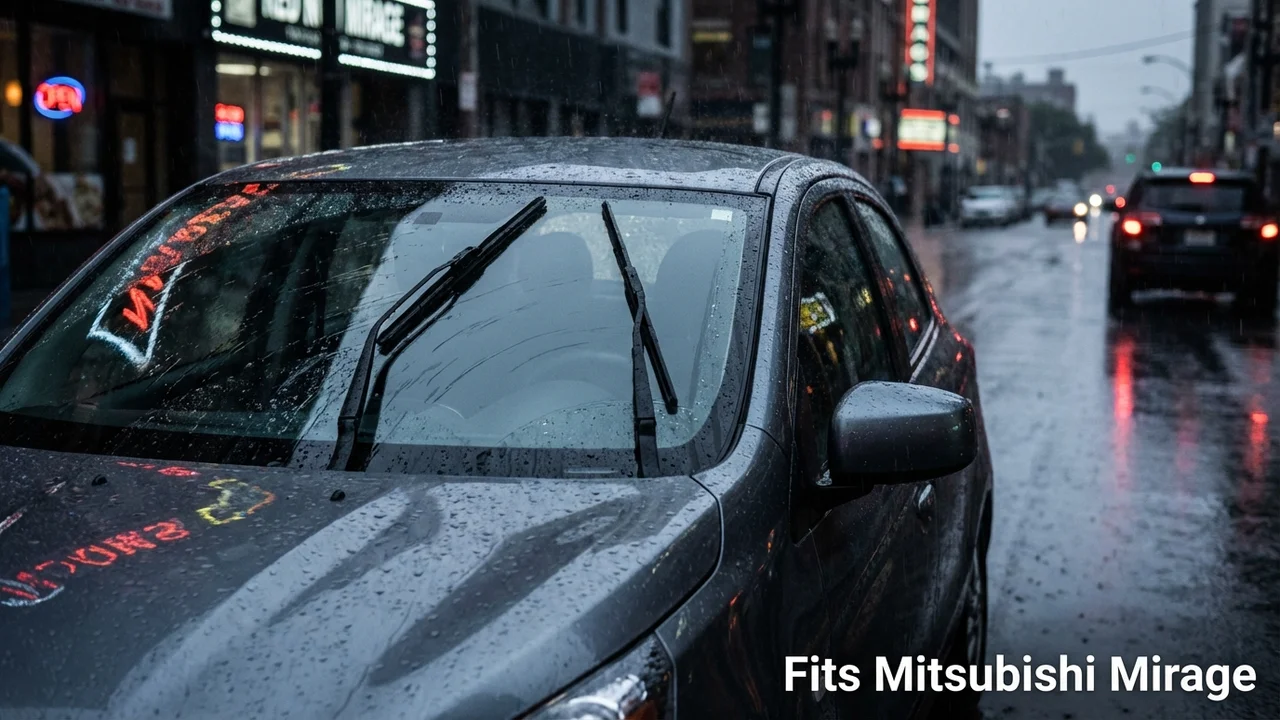 Mitsubishi Mirage Passenger Side Wiper Blade — 24