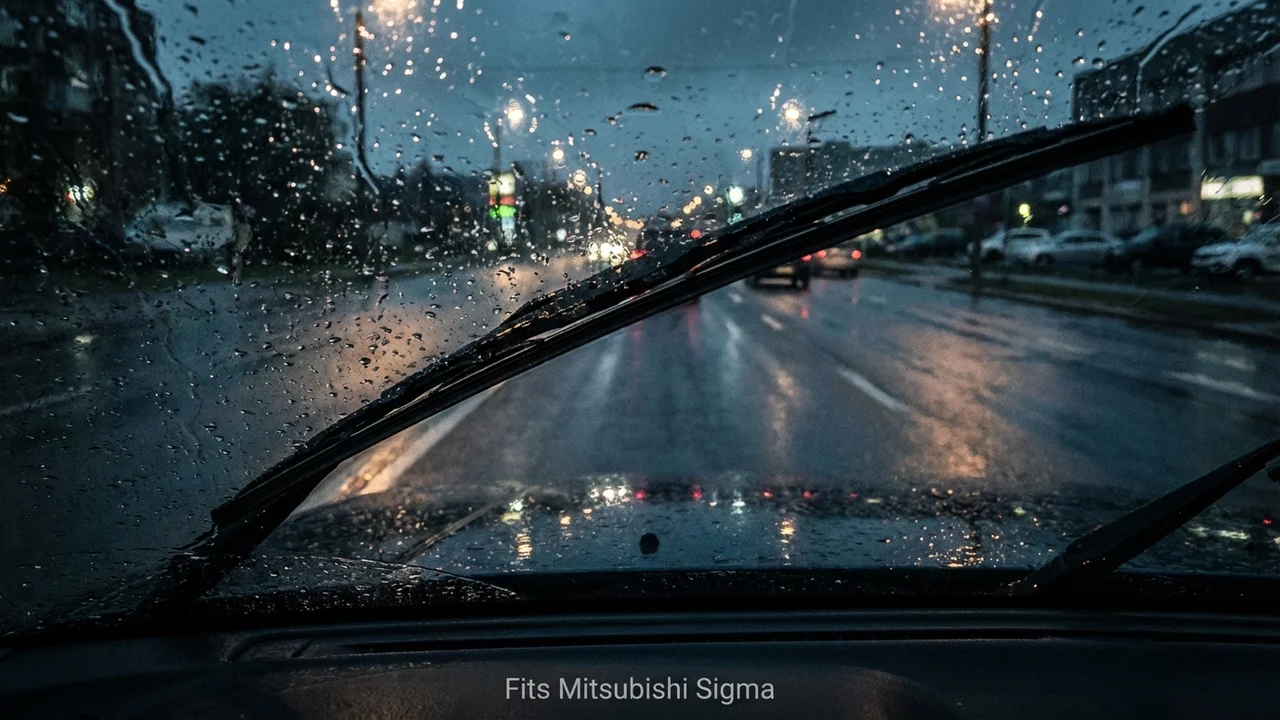 Mitsubishi Sigma Driver Side Wiper Blade — 28