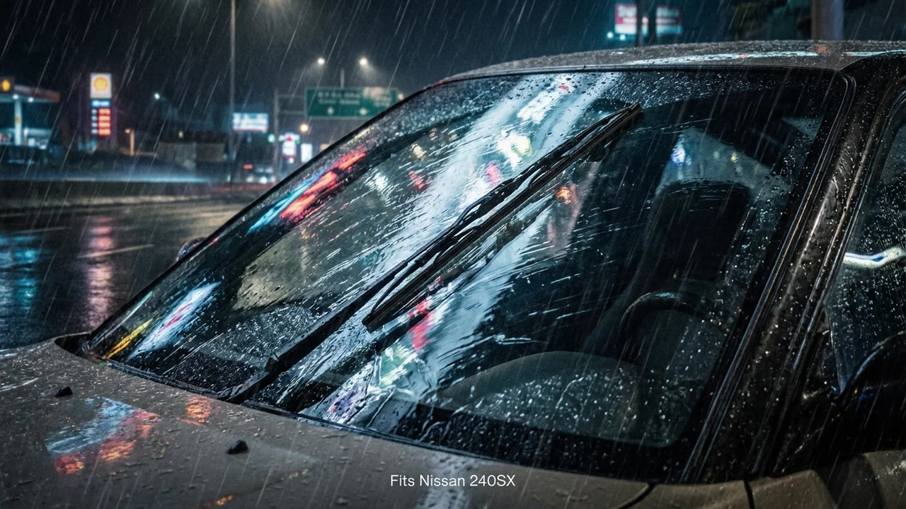 Nissan 240SX Driver Side Wiper Blade — 24