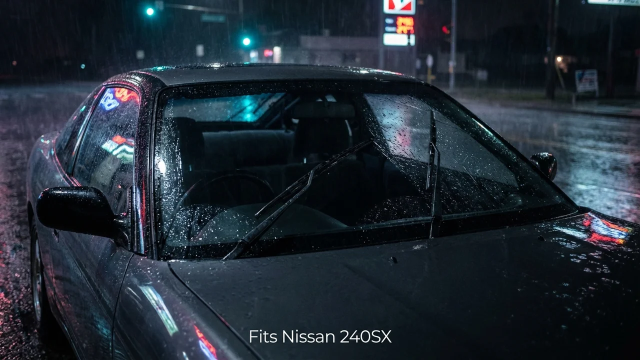 Nissan 240SX Passenger Side Wiper Blade — 17