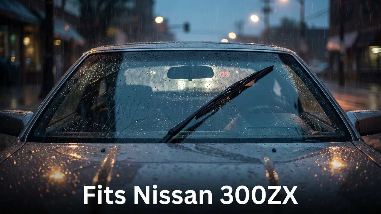 Nissan 300ZX Passenger Side Wiper Blade — 18