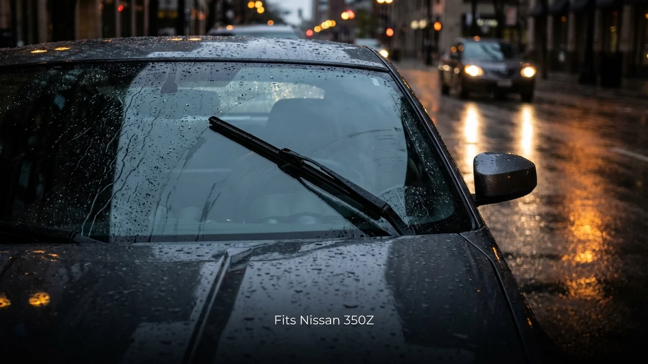 Nissan 350Z Driver Side Wiper Blade — 24