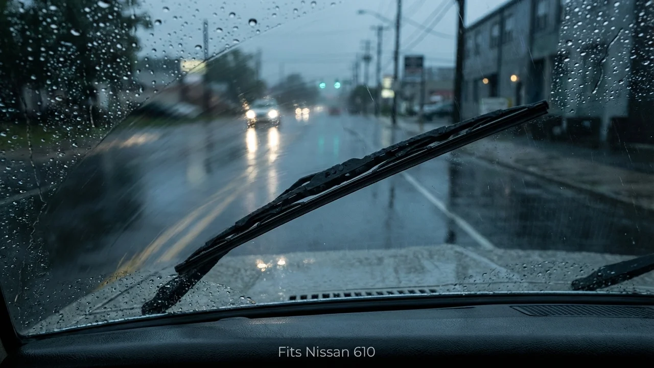 Nissan 610 Passenger Side Wiper Blade — 17