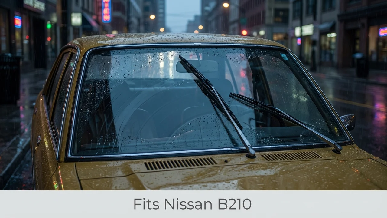Nissan B210 Driver Side Wiper Blade — 26