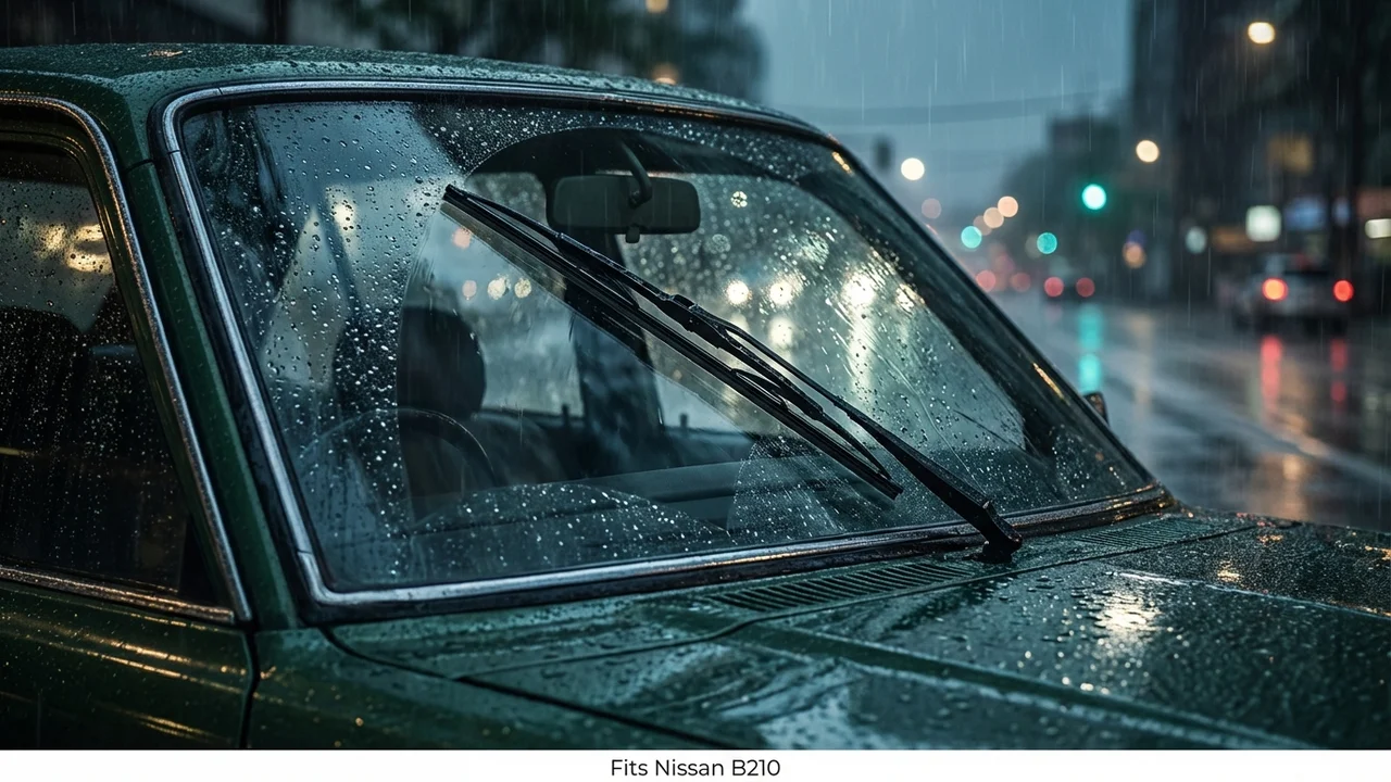 Nissan B210 Passenger Side Wiper Blade — 19