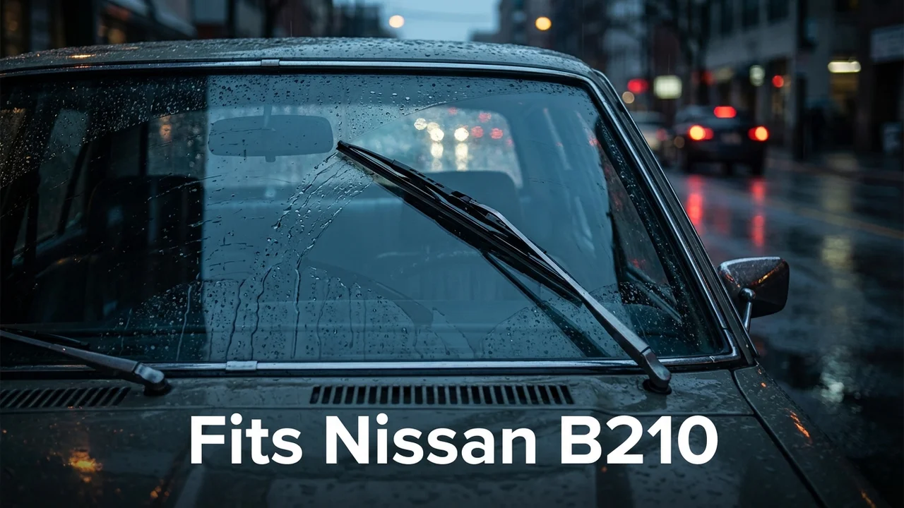 Nissan B210 Rear Wiper Blade — 11
