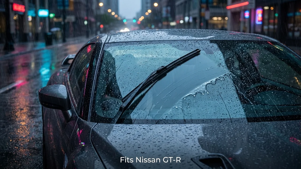 Nissan GT-R Driver Side Wiper Blade — 28