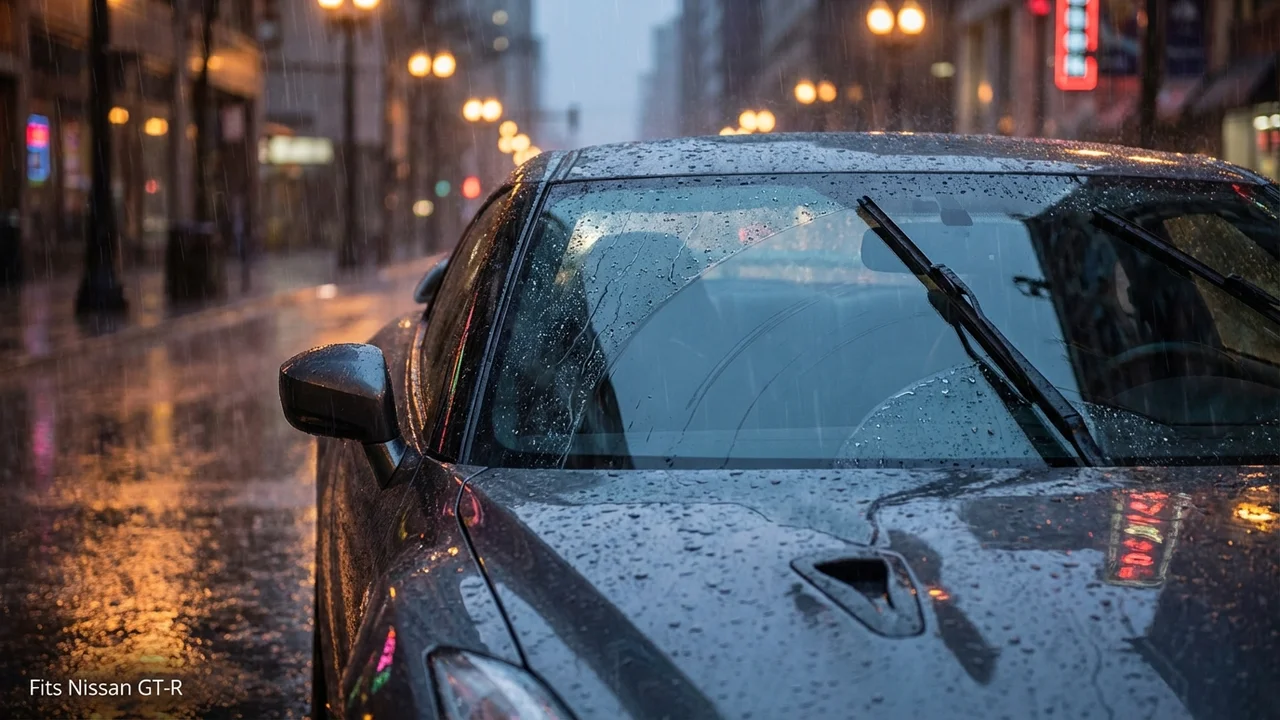 Nissan GT-R Passenger Side Wiper Blade — 24