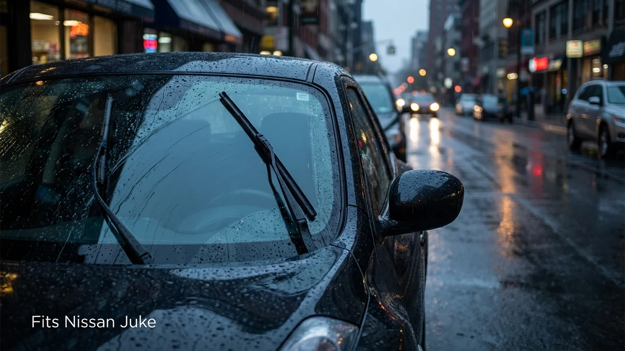 Nissan Juke Driver Side Wiper Blade — 22