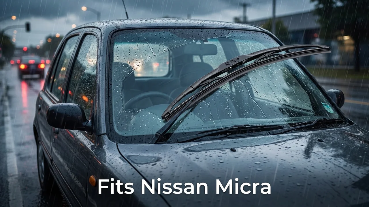 Nissan Micra Driver Side Wiper Blade — 28
