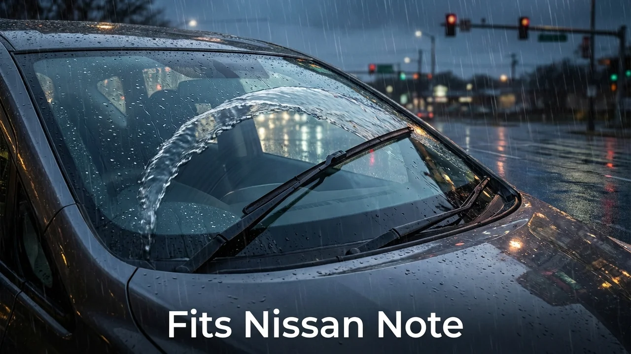 Nissan Note Passenger Side Wiper Blade — 22