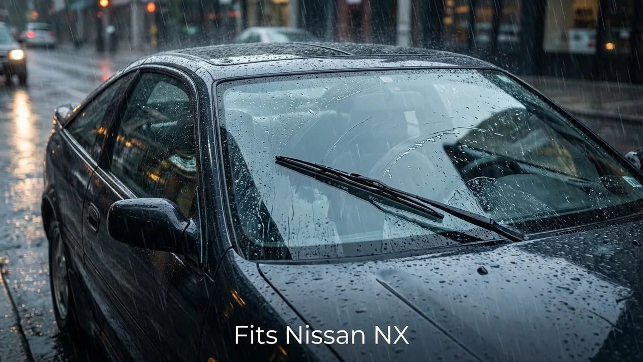 Nissan NX Passenger Side Wiper Blade — 18