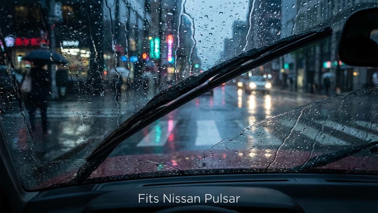 Nissan Pulsar Driver Side Wiper Blade — 28