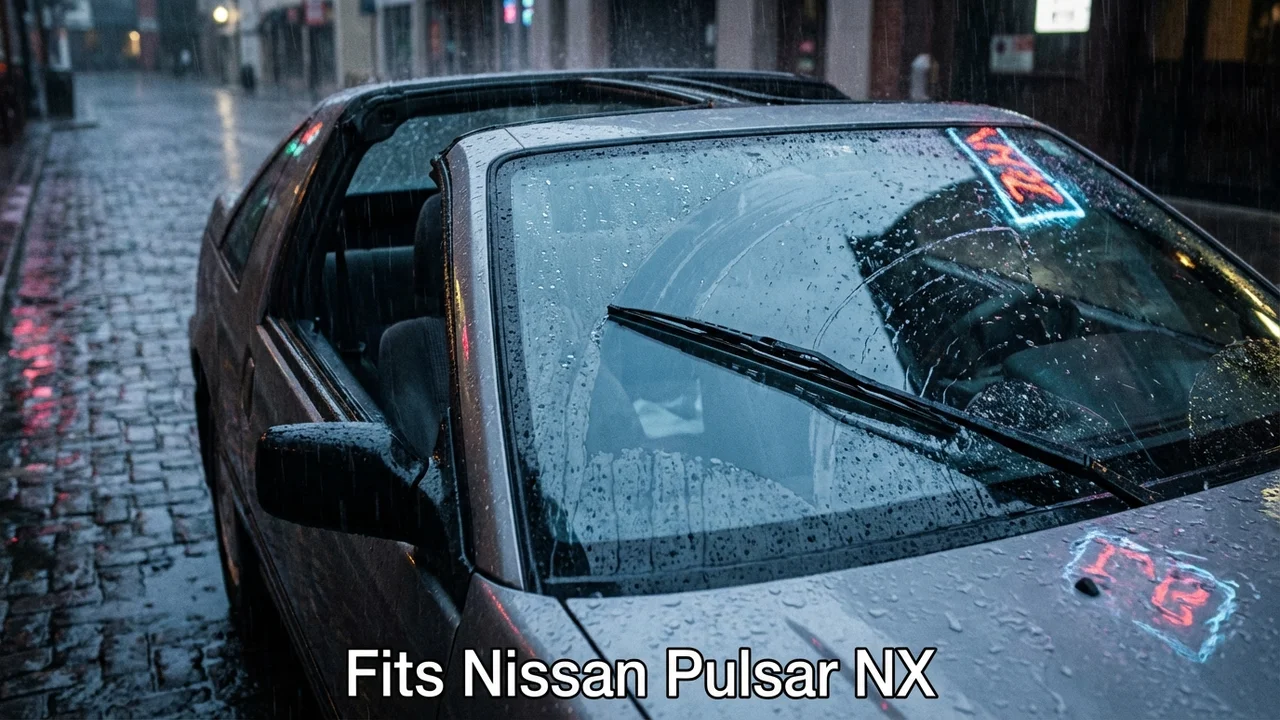 Nissan Pulsar NX Passenger Side Wiper Blade — 17