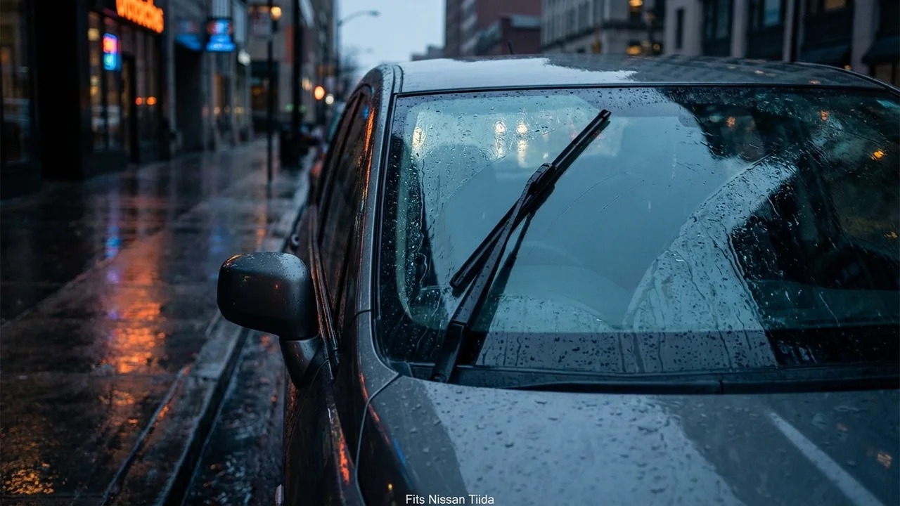 Nissan Tiida Driver Side Wiper Blade — 20