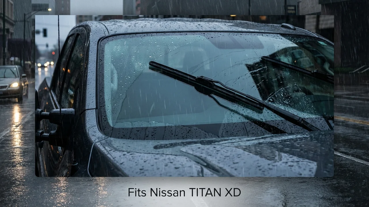 Nissan TITAN XD Driver Side Wiper Blade — 22