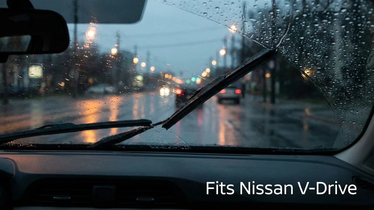 Nissan V-Drive Passenger Side Wiper Blade — 18