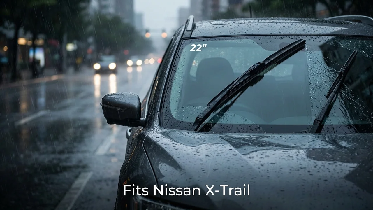 Nissan X-Trail Passenger Side Wiper Blade — 22