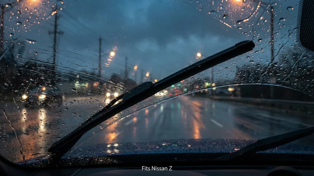 Nissan Z Passenger Side Wiper Blade — 17