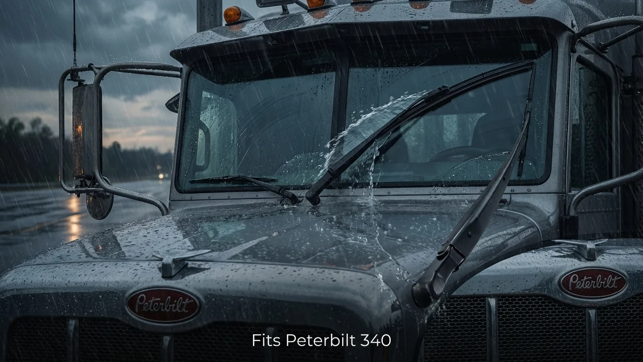 Peterbilt 340 Passenger Side Wiper Blade — 19