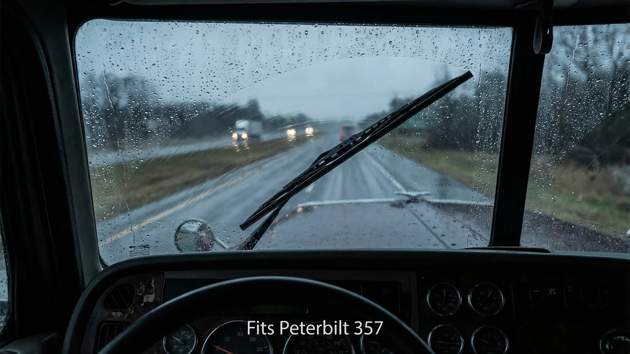 Peterbilt 357 Passenger Side Wiper Blade — 17