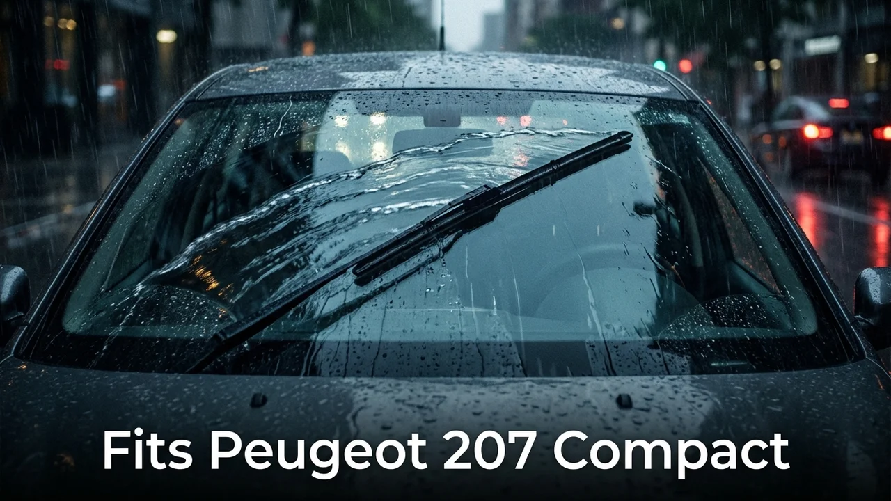 Peugeot 207 Compact Driver Side Wiper Blade — 22