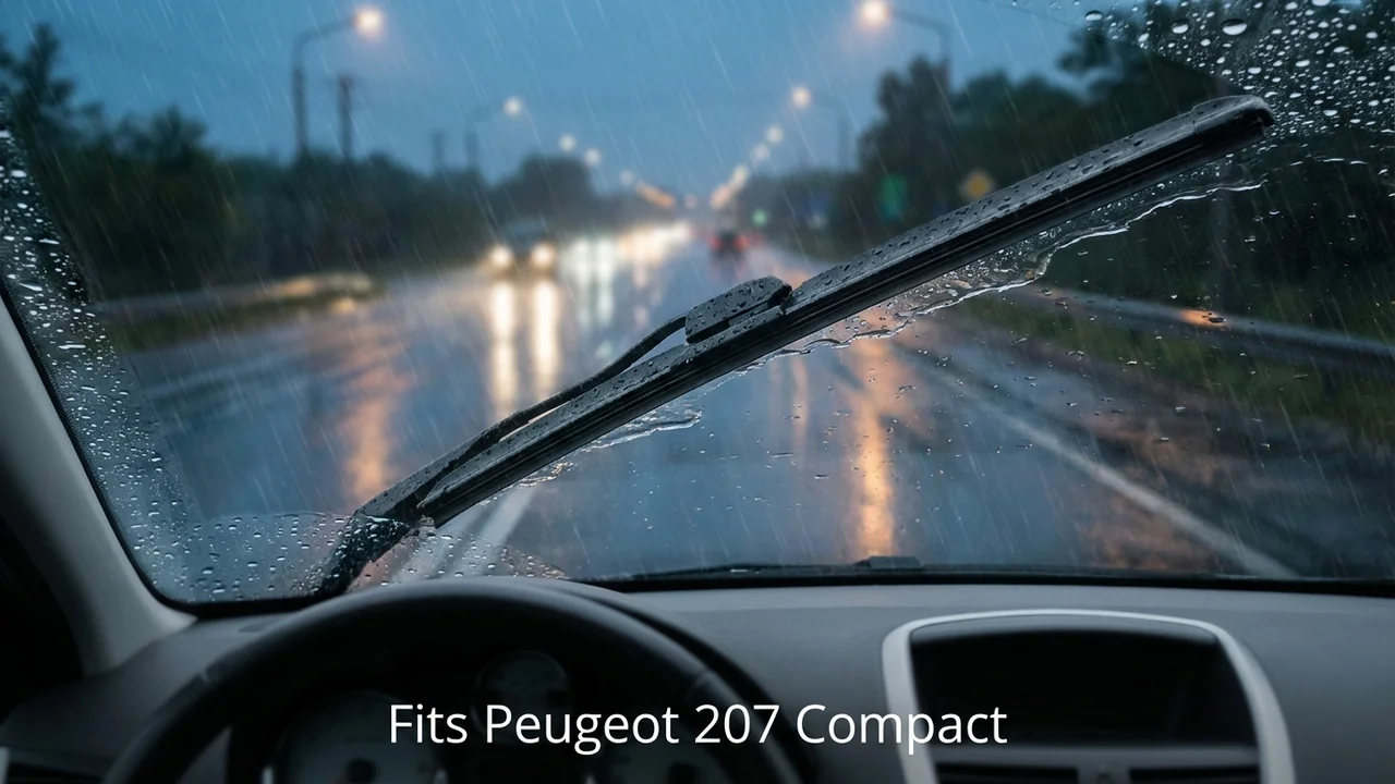 Peugeot 207 Compact Passenger Side Wiper Blade — 19