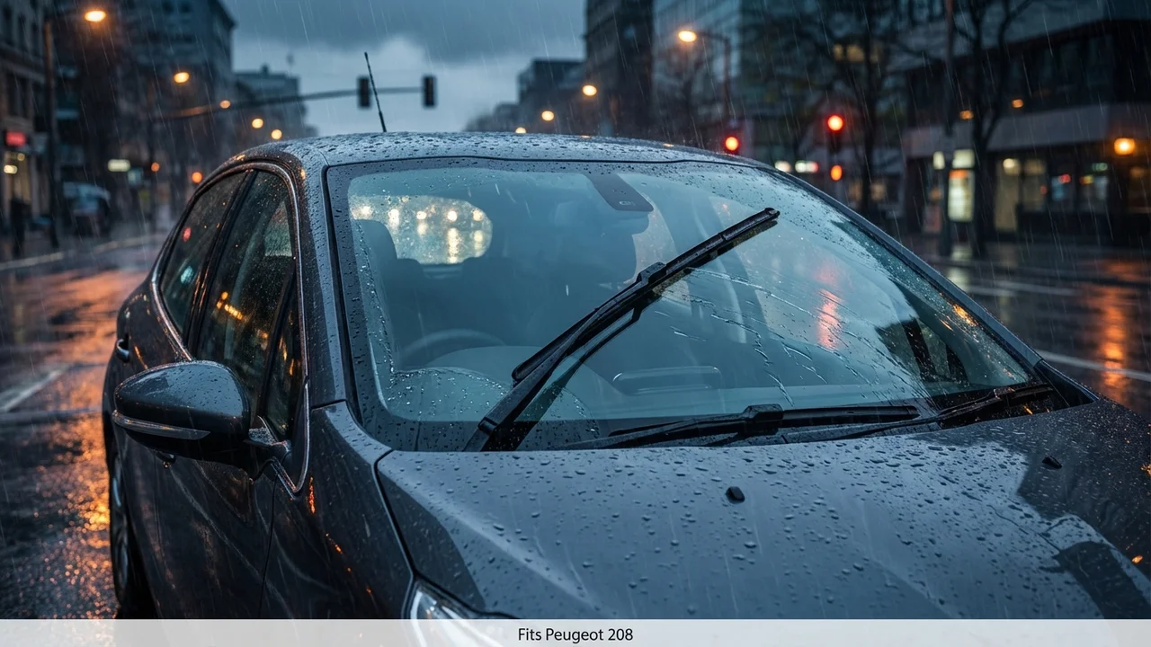 Peugeot 208 Passenger Side Wiper Blade — 18