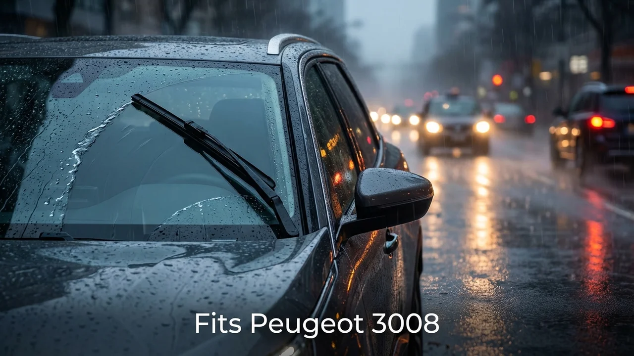 Peugeot 3008 Driver Side Wiper Blade — 24