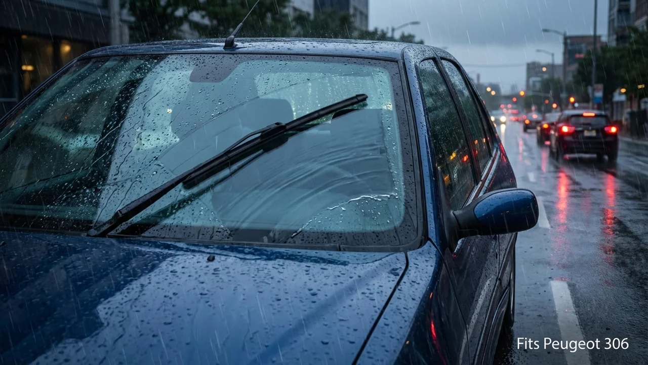 Peugeot 306 Passenger Side Wiper Blade — 17