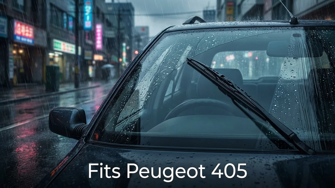 Peugeot 405 Passenger Side Wiper Blade — 24