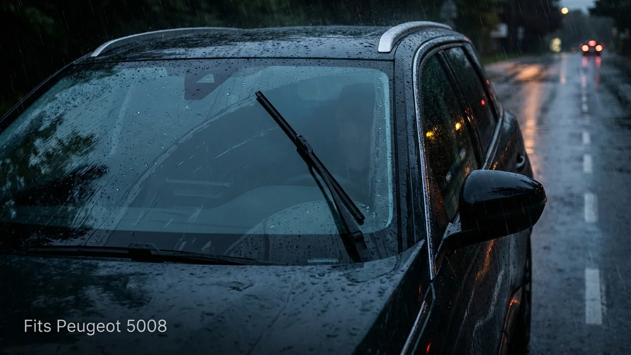 Peugeot 5008 Driver Side Wiper Blade — 24