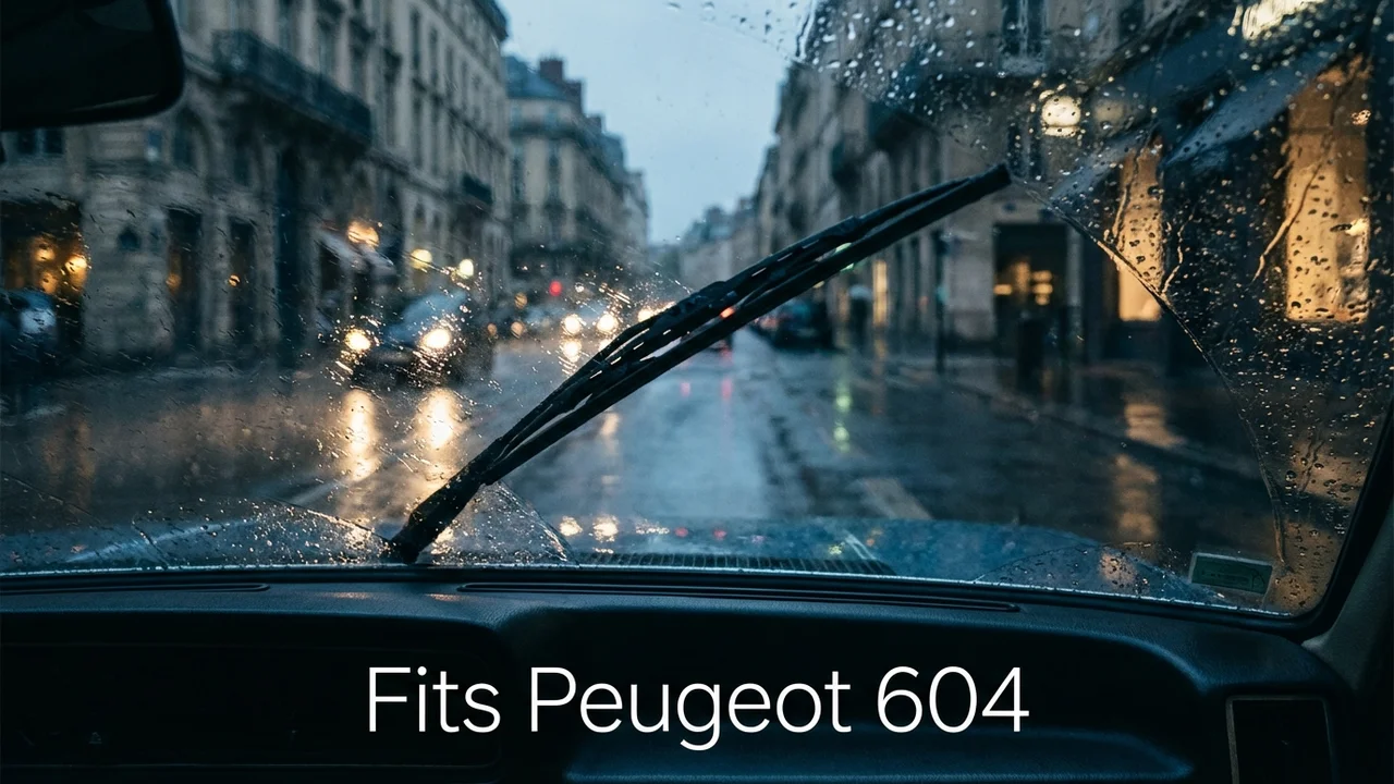 Peugeot 604 Driver Side Wiper Blade — 28