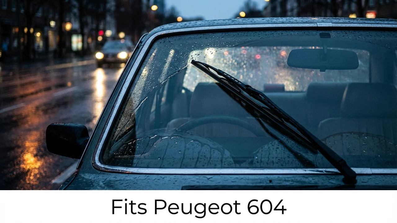 Peugeot 604 Rear Wiper Blade — 16