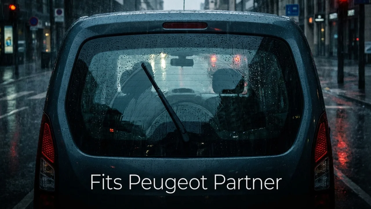 Peugeot Partner Rear Wiper Blade — 12