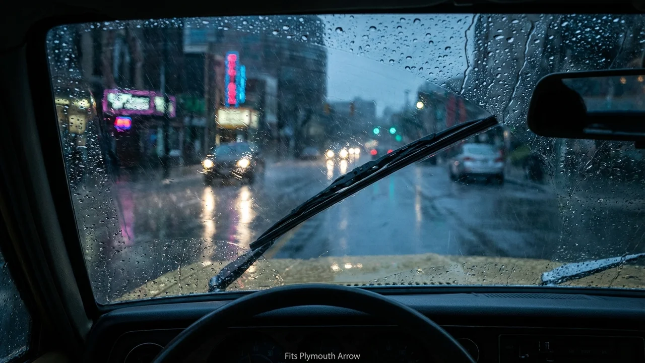 Plymouth Arrow Rear Wiper Blade — 13