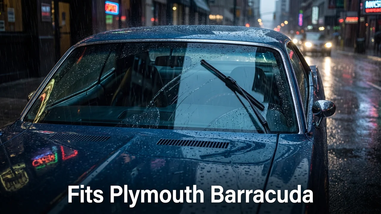 Plymouth Barracuda Passenger Side Wiper Blade — 16