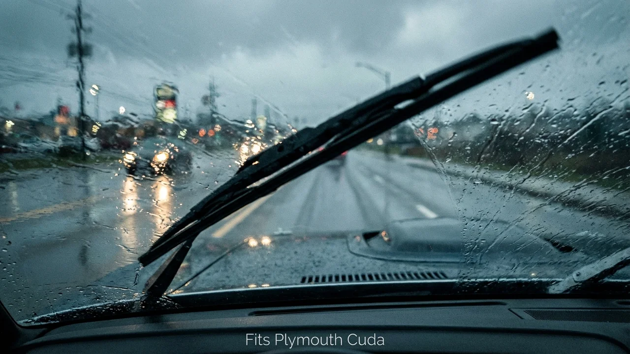 Plymouth Cuda Passenger Side Wiper Blade — 16