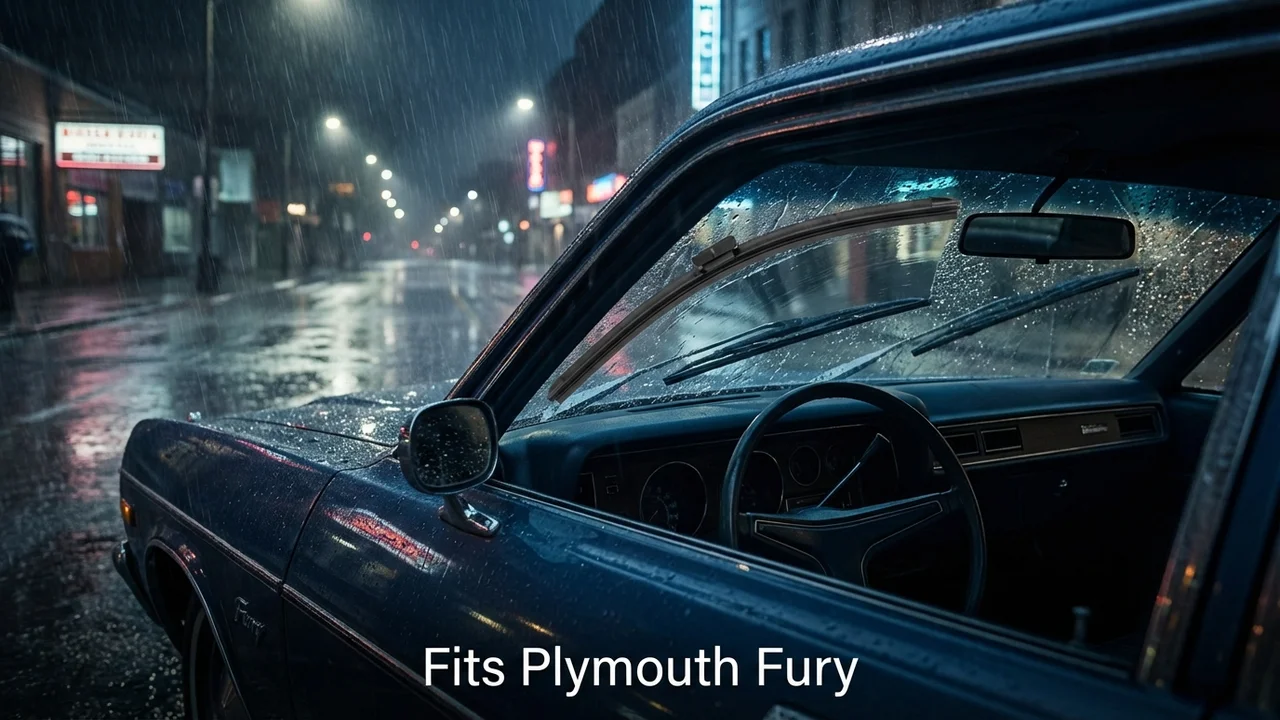 Plymouth Fury Driver Side Wiper Blade — 20