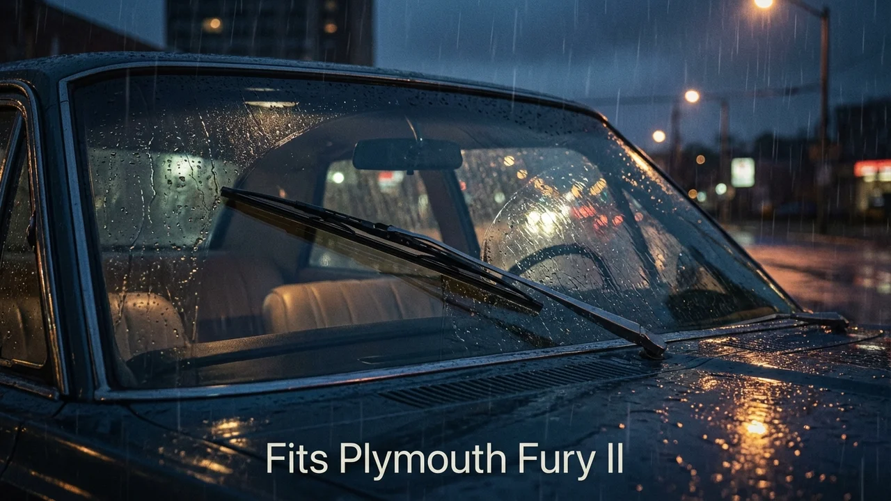 Plymouth Fury II Driver Side Wiper Blade — 24