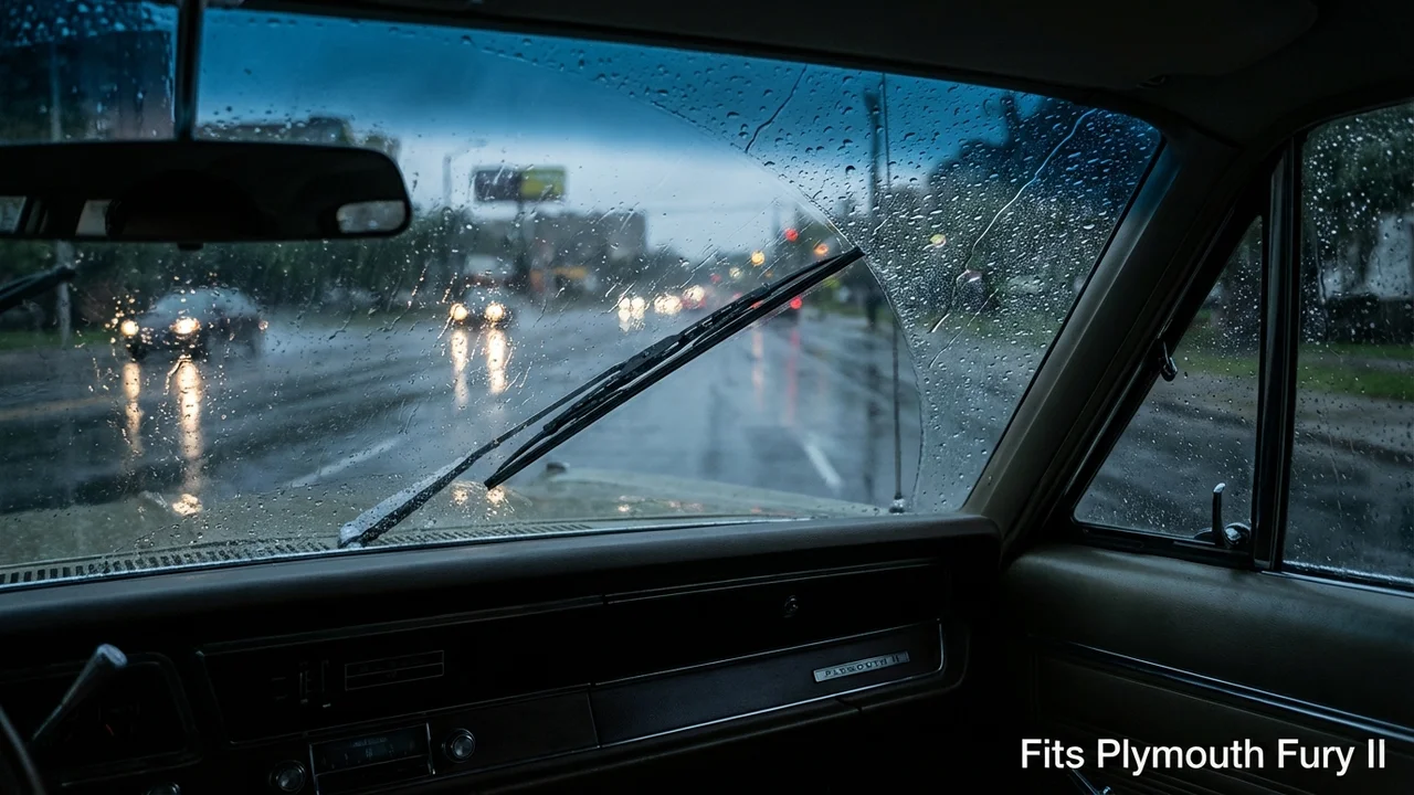 Plymouth Fury II Passenger Side Wiper Blade — 16